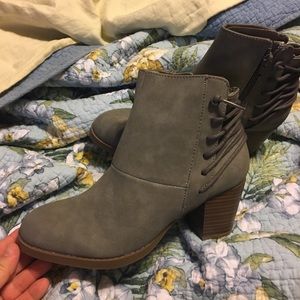 Maurice’s brand new ankle booties!!!